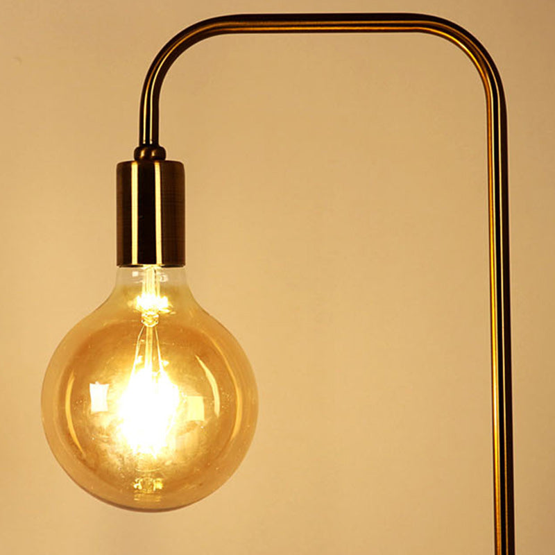 Contemporary Nordic Column Iron Floor Lamp