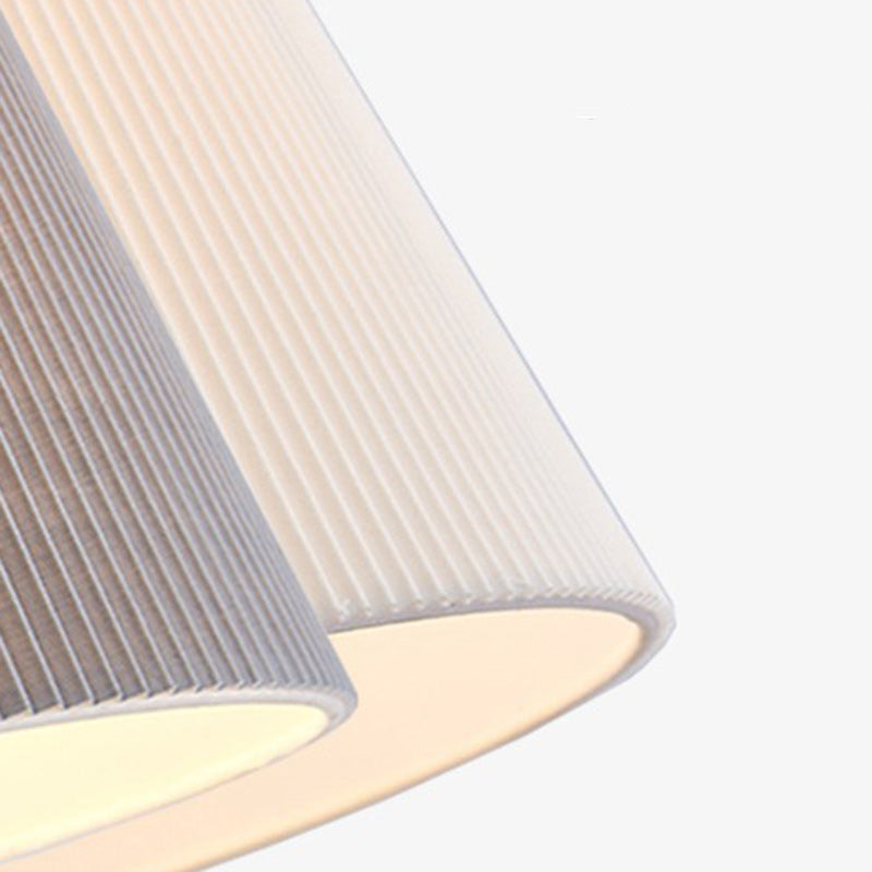 Drum Ceramic Fabric Living Table Lamp