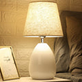 Drum Iron Fabric Living Table Lamp