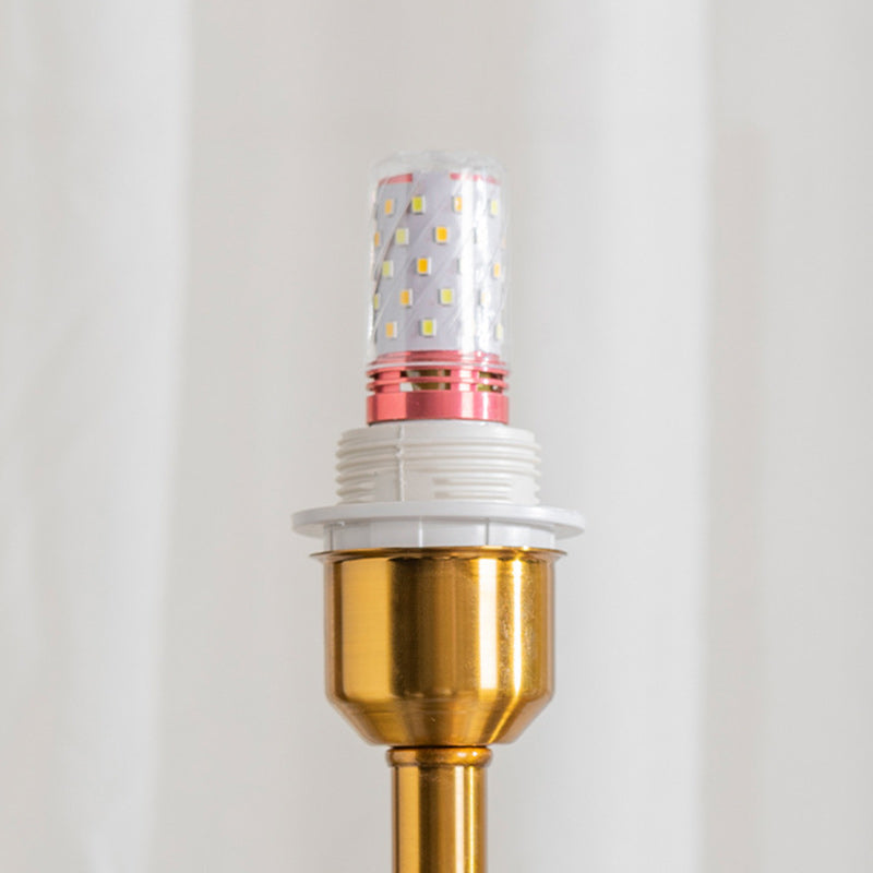 Drum Ceramic Fabric Living Table Lamp