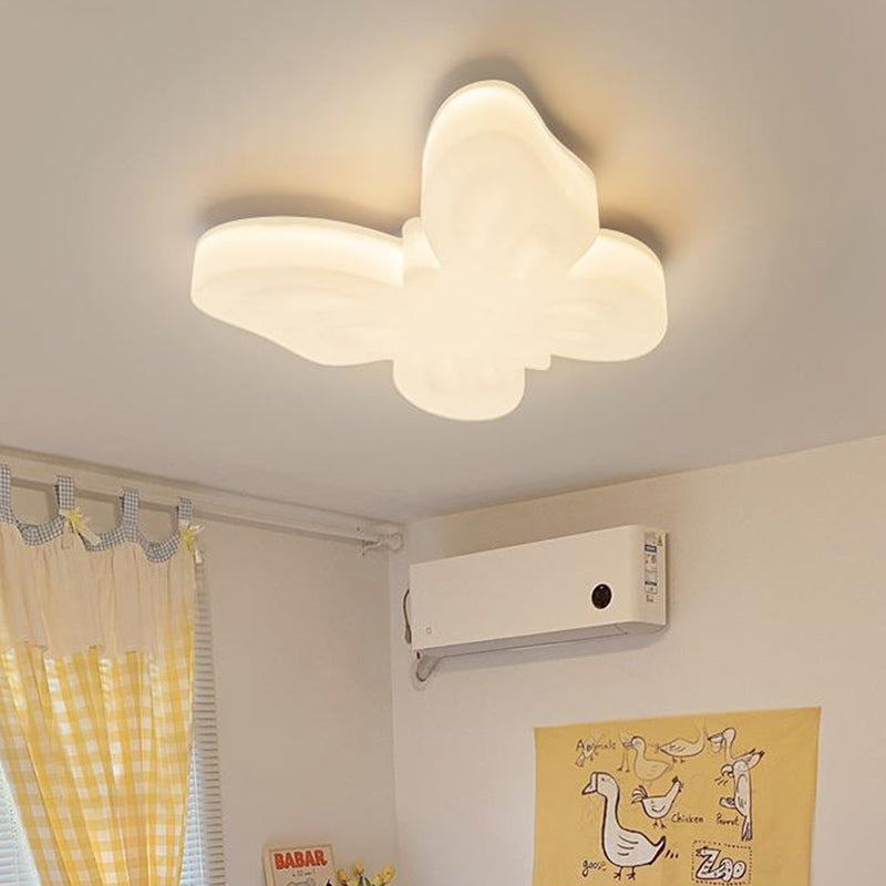 Butterfly Iron Plastic Kids Wall Lamp