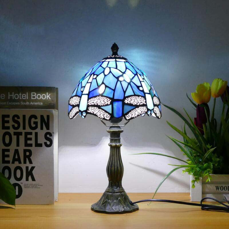 Dome Iron Glass Living Table Lamp