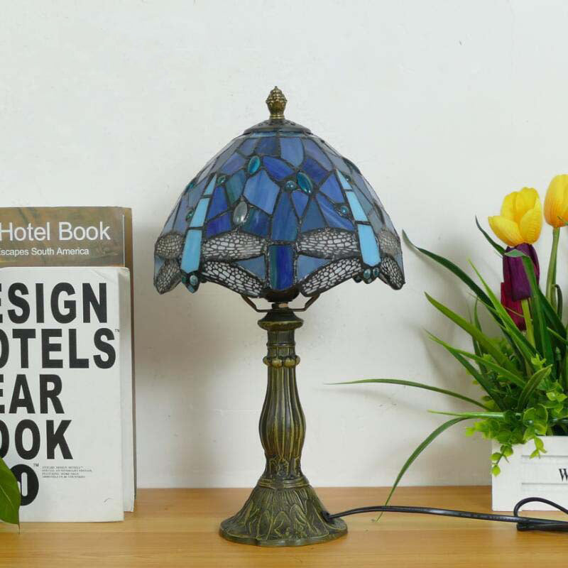 Dome Iron Glass Living Table Lamp