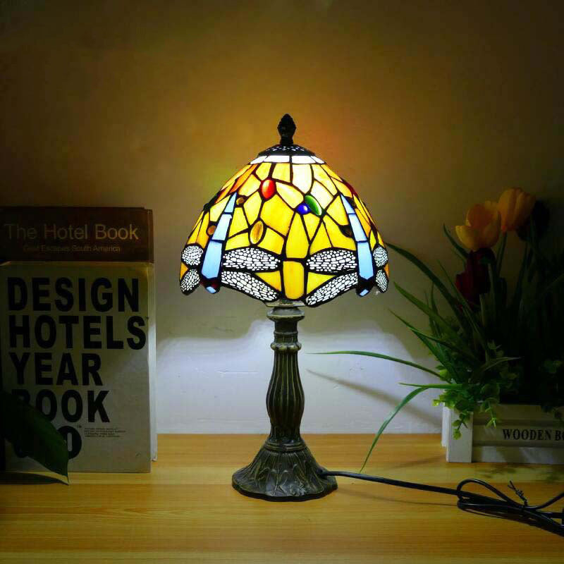 Dome Iron Glass Living Table Lamp