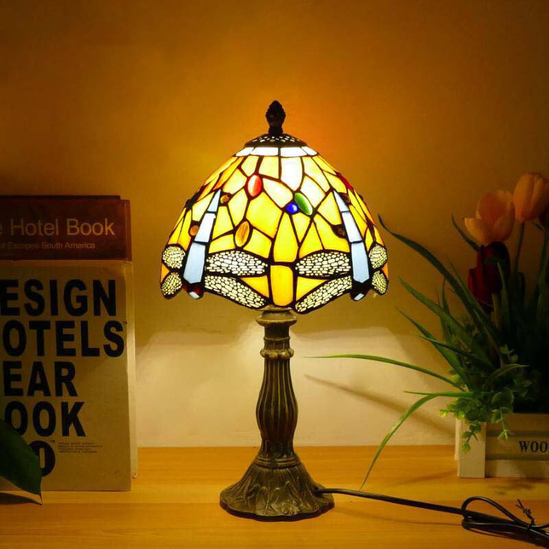 Dome Iron Glass Living Table Lamp