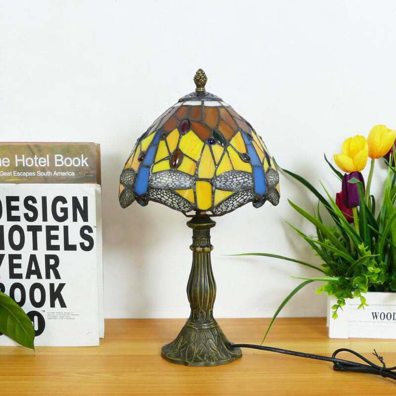 Dome Iron Glass Living Table Lamp
