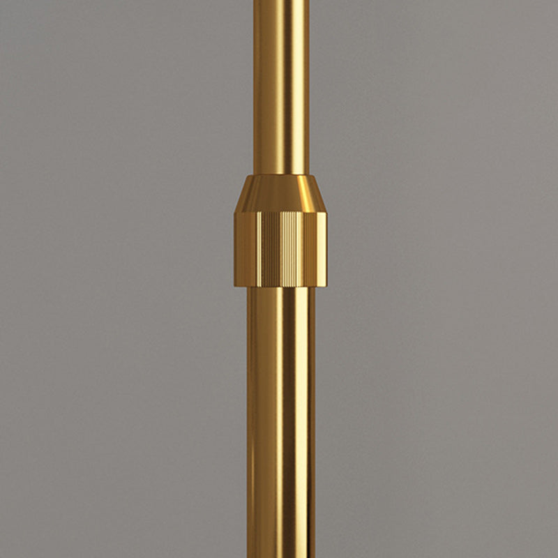 Fishing Rod Marble Wood Floor Lamp