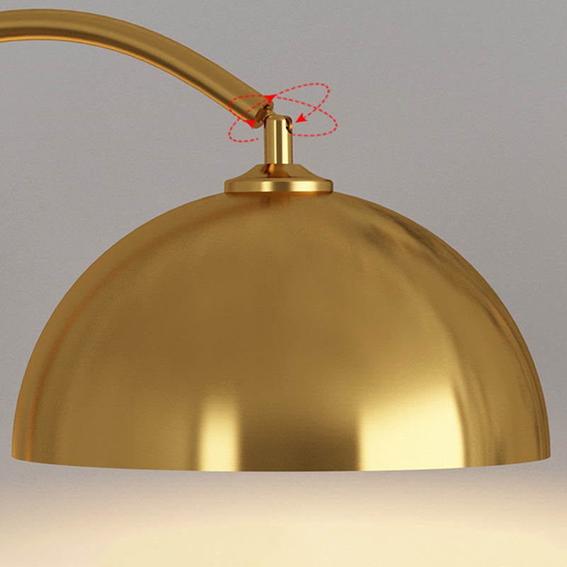Fishing Rod Marble Wood Floor Lamp