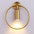 Round Iron Living Room Wall Lamp