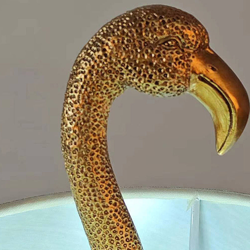 Bird Resin Fabric Living Table Lamp