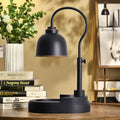 Dome Wood Iron Melting Table Lamp