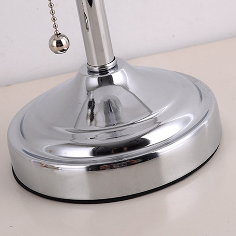 Drum Iron Fabric Living Table Lamp