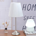 Drum Iron Fabric Living Table Lamp