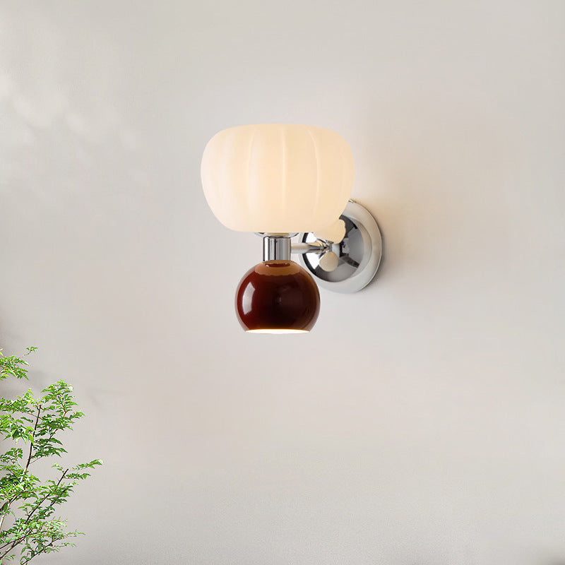 Oval Iron Plastic Living 2-Light Wall Lamp
