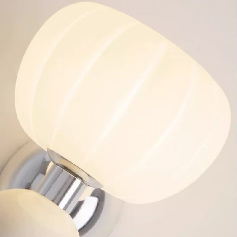Oval Iron Plastic Living 2-Light Wall Lamp