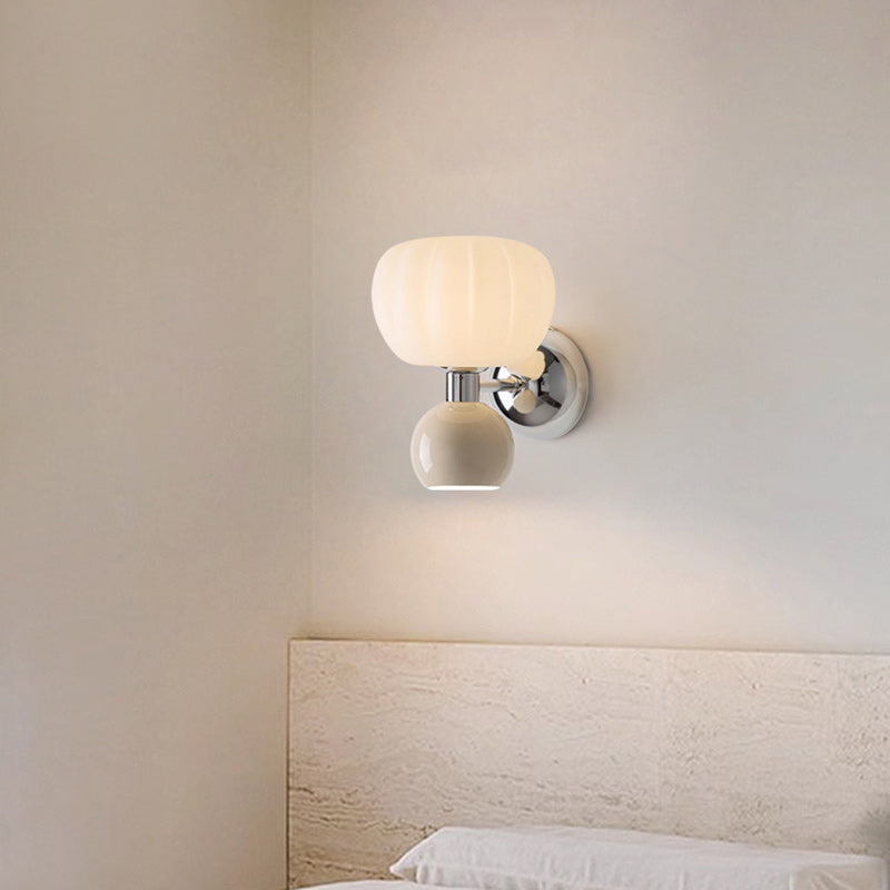Oval Iron Plastic Living 2-Light Wall Lamp