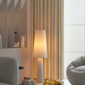 Cylinder Iron Fabric Living Floor Lamp