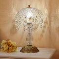 Teardrop Copper Glass Living Table Lamp