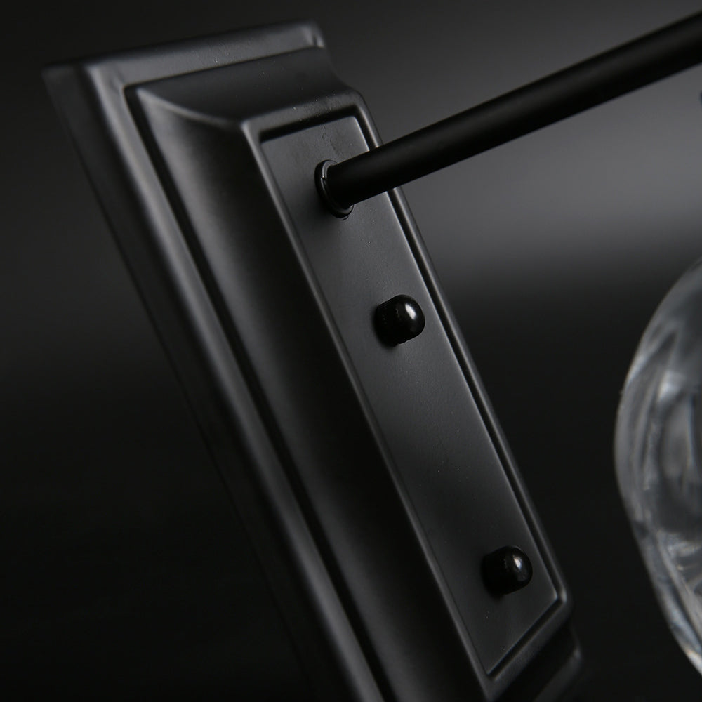 Skull Iron Glass Living Wall Lamp