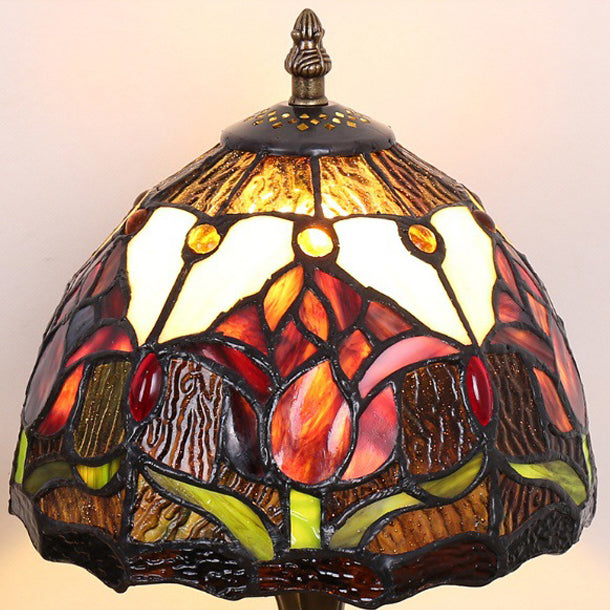 Dome Iron Glass Living Table Lamp