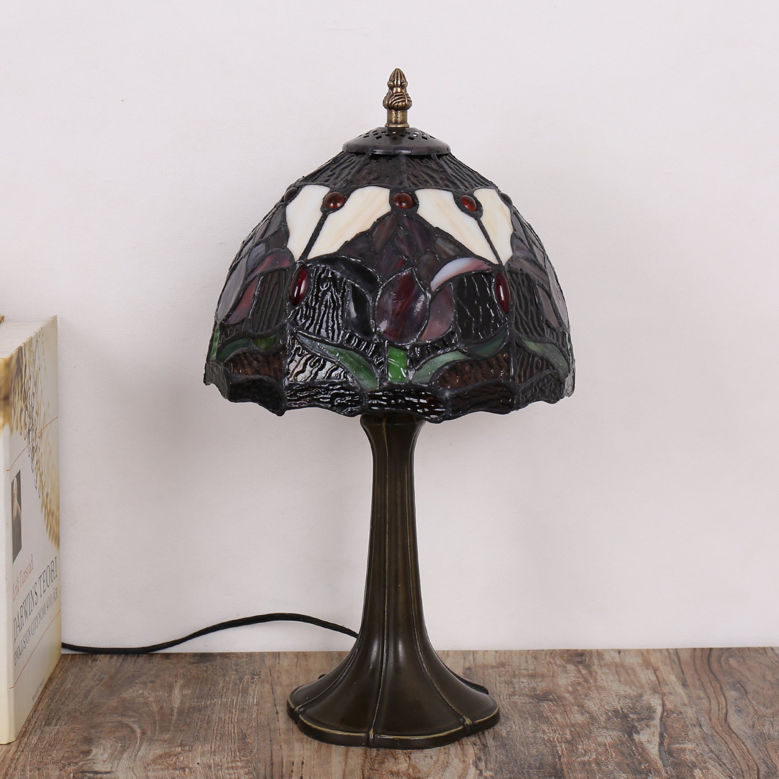 Dome Iron Glass Living Table Lamp