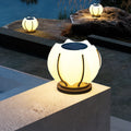 Flower Iron Plastic Head Outdoor Light