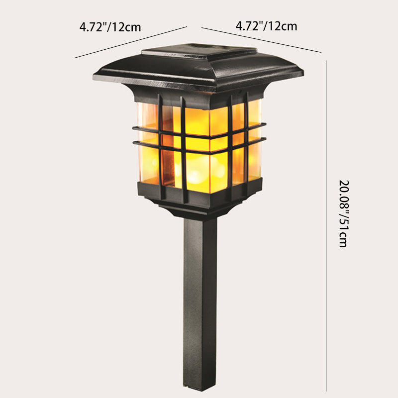 Column Plastic Garden Outdoor Light
