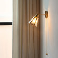 Hexagonal Copper Glass Living Wall Lamp