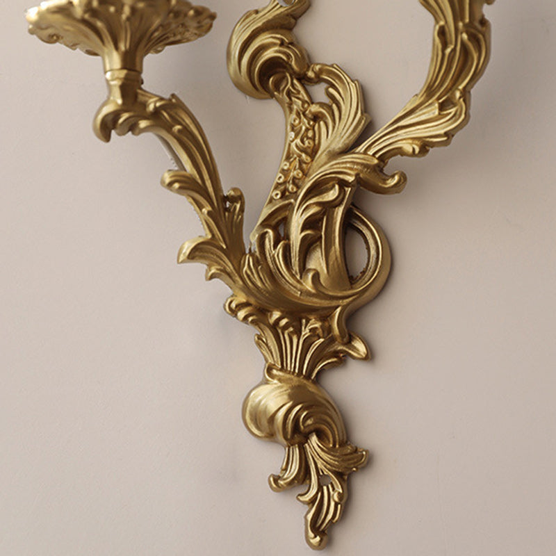 Column Copper Living Room 2-Light Wall Lamp