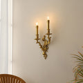 Column Copper Living Room 2-Light Wall Lamp