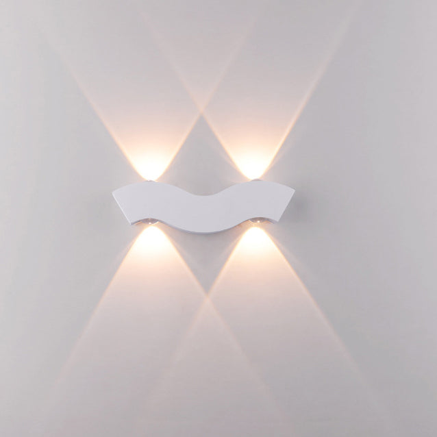 Aluminum Wave Outdoor Light