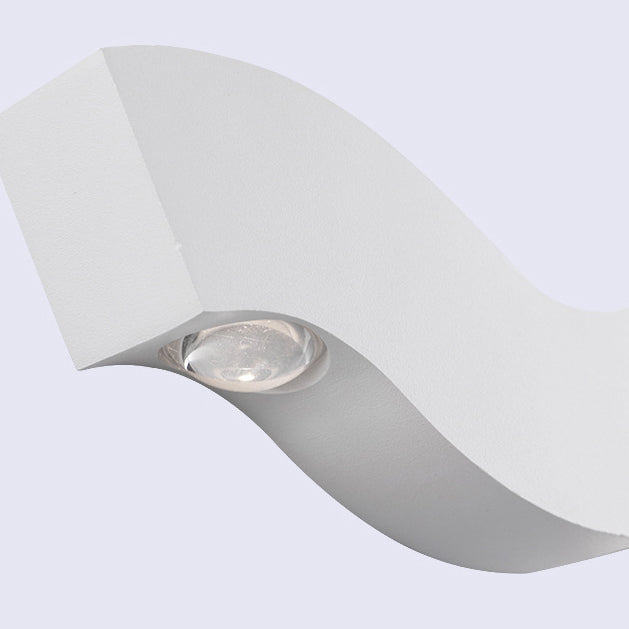 Aluminum Wave Outdoor Light