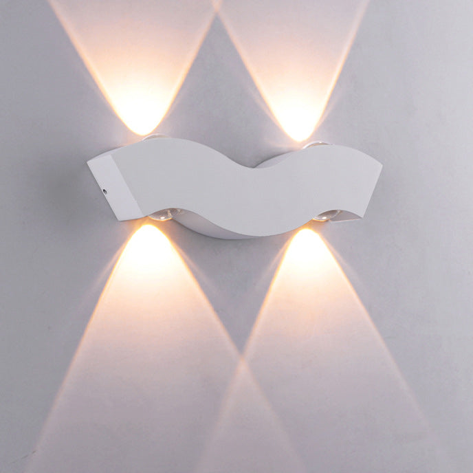 Aluminum Wave Outdoor Light