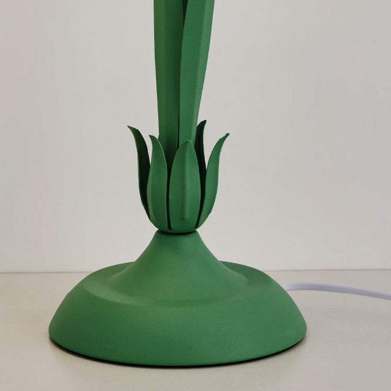 Flower Iron Acrylic Bedroom Table Lamp