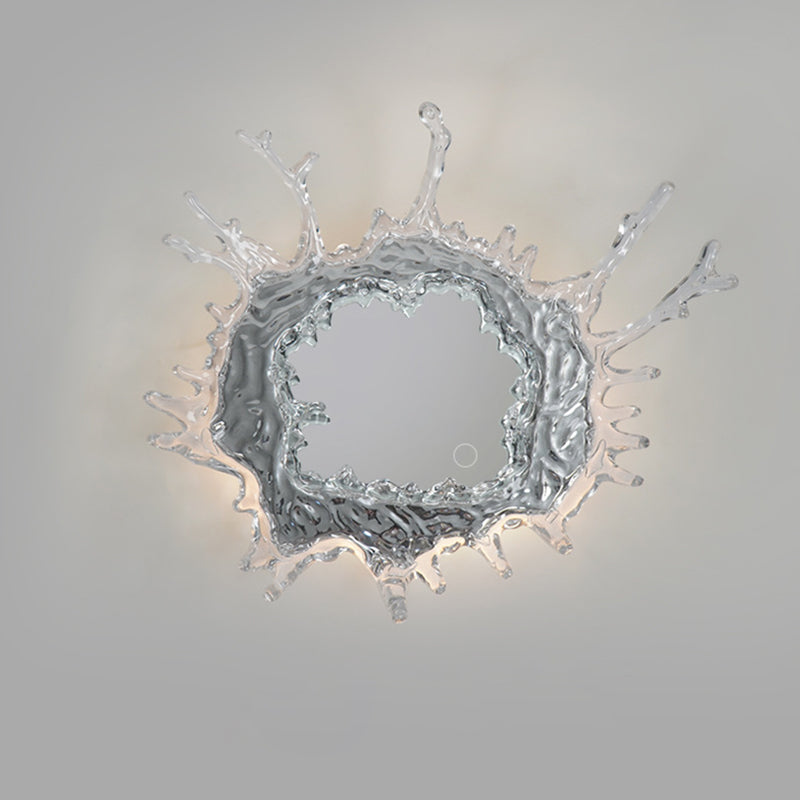 Stainless Steel Acrylic Water Wall Lamp