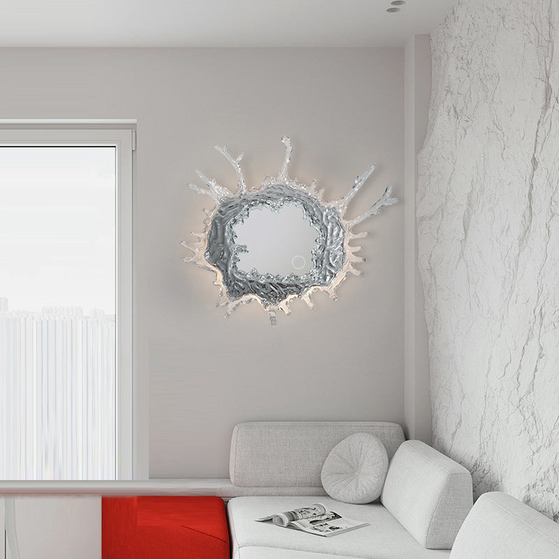 Stainless Steel Acrylic Water Wall Lamp