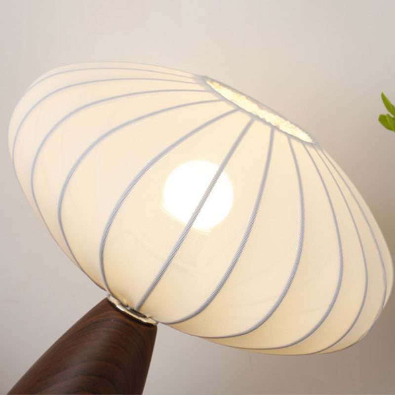 Ceramic Stretch Fabric Bud Table Lamp