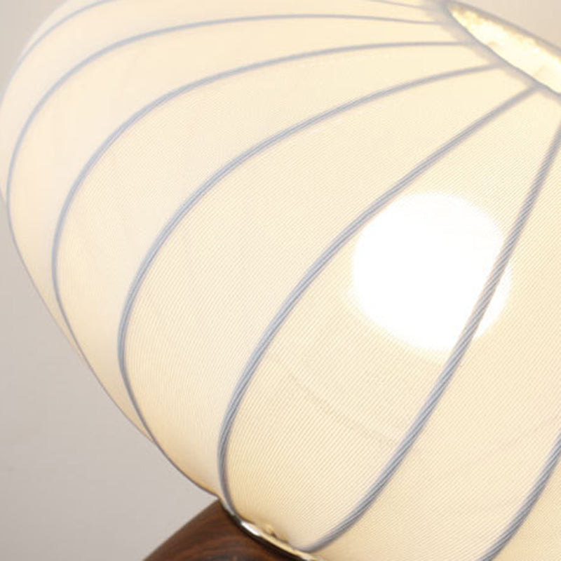 Ceramic Stretch Fabric Bud Table Lamp