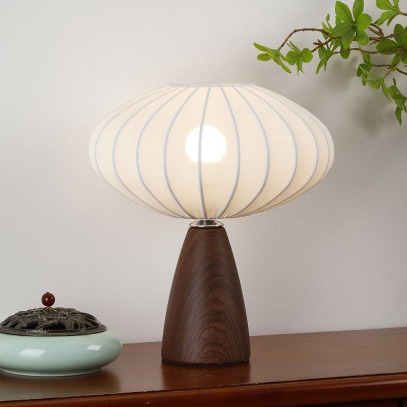 Ceramic Stretch Fabric Bud Table Lamp