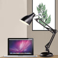 Foldable Bevel Round Iron Table Lamp