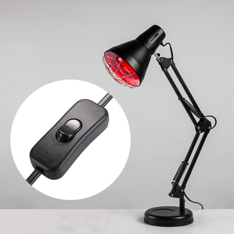Infrared Long Arm Iron Table Lamp