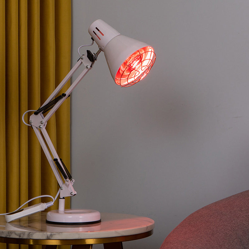 Infrared Long Arm Iron Table Lamp