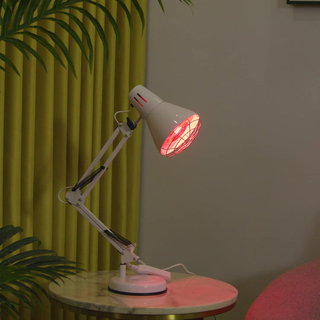 Infrared Long Arm Iron Table Lamp