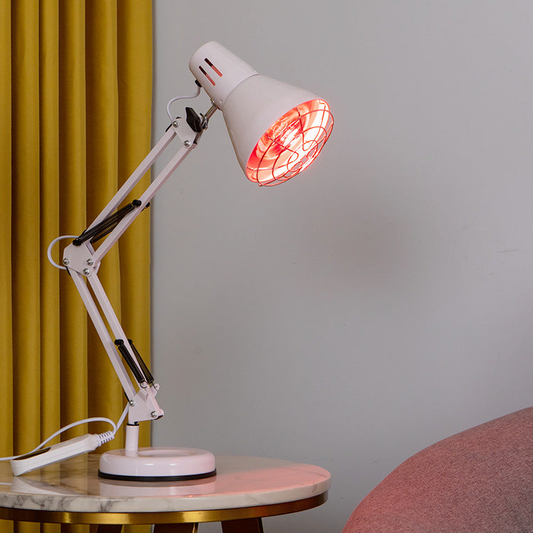 Infrared Long Arm Iron Table Lamp