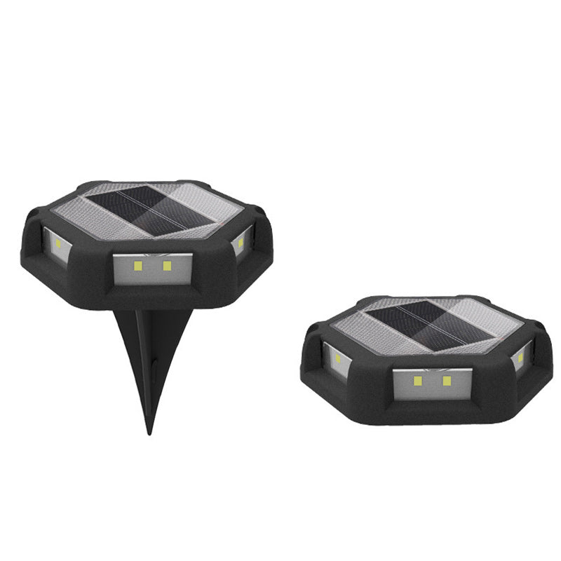 Square Aluminum PC Lawn Outdoor Light