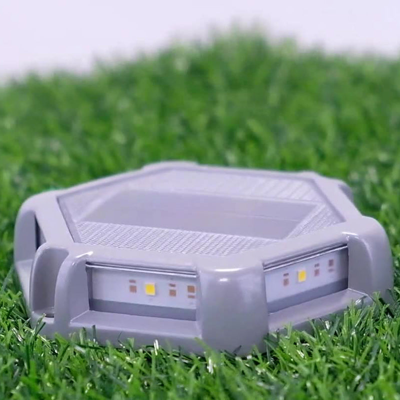 Square Aluminum PC Lawn Outdoor Light