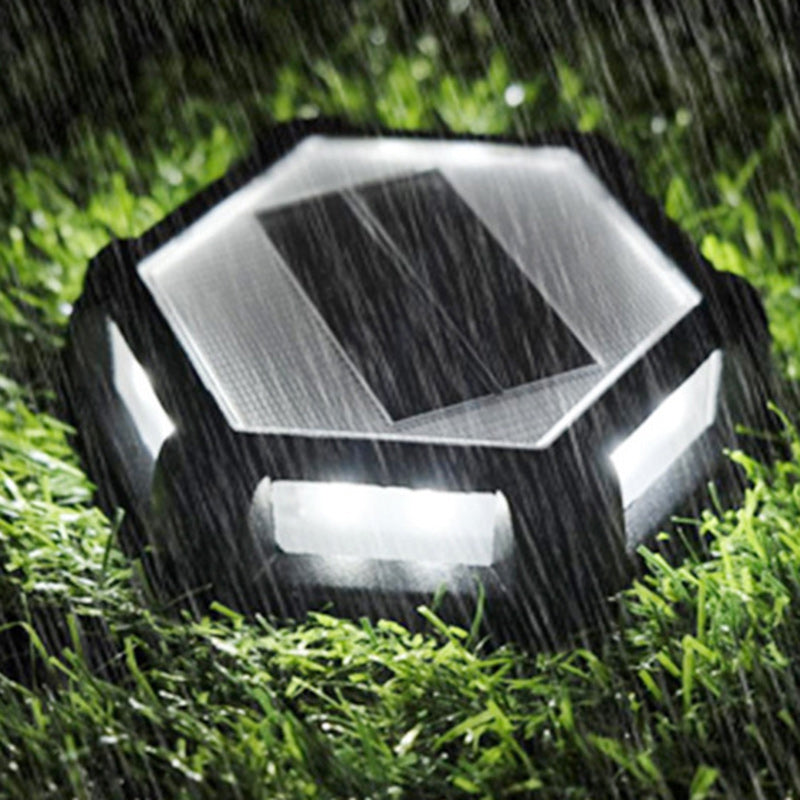 Square Aluminum PC Lawn Outdoor Light