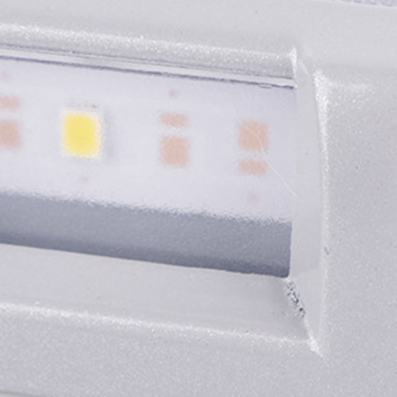 Square Aluminum PC Lawn Outdoor Light