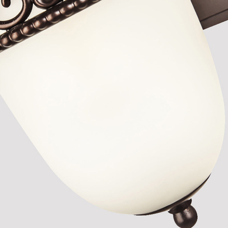 Clock Flower Branch Pattern Outdoor Light