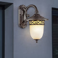 Clock Flower Branch Pattern Outdoor Light